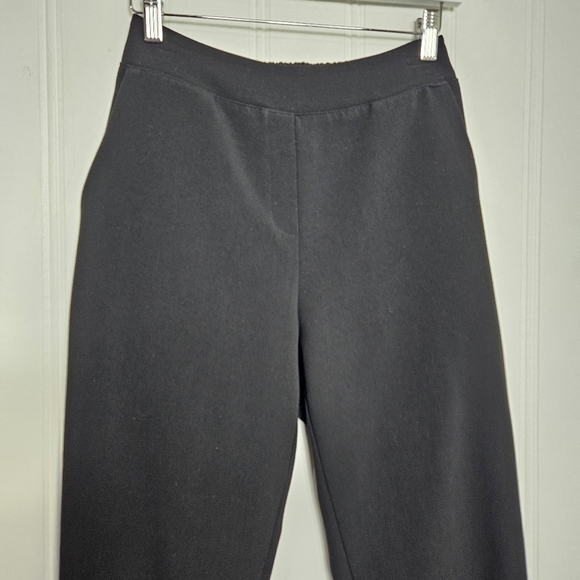 Rooka Pants Womens Size L Black Pull On Crop Jogger Hem Elastic Waistband - Picture 3 of 14
